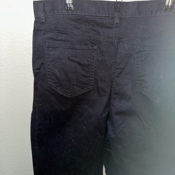 Lands' End Black Flare & Wide Leg Jeans - Picture 4 of 8